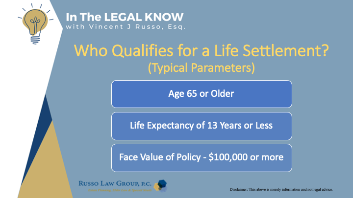 Who Qualifies for a Life Settlement?
