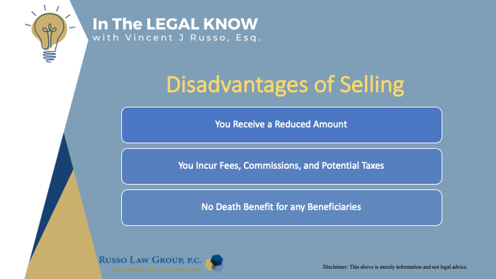 Disadvantages of Selling